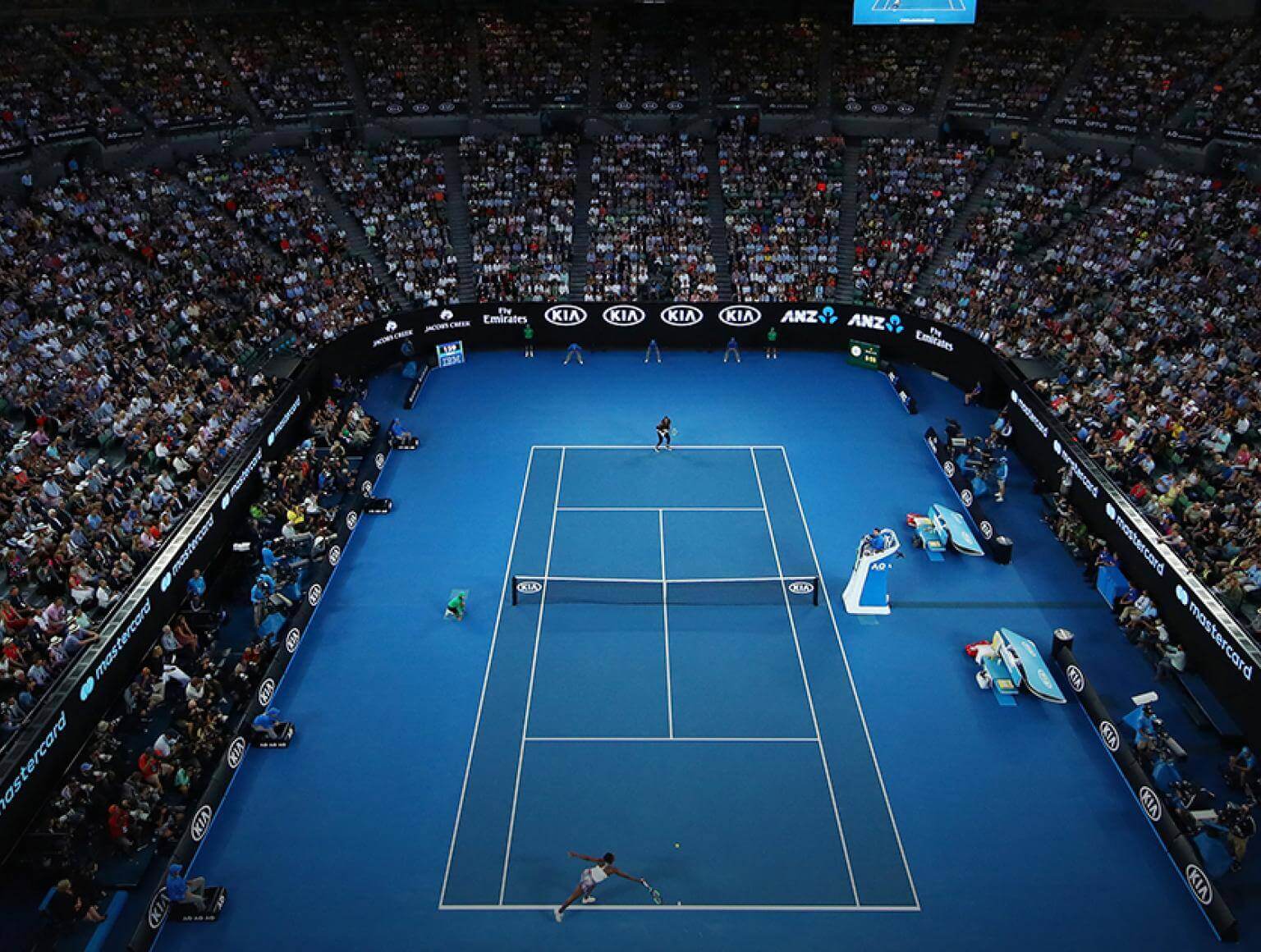 ﻿Blixtrande avslutning att vänta i Australian Open