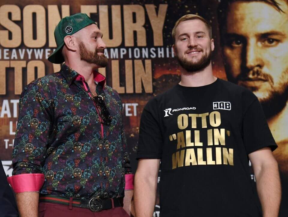 Tyson Fury vs Otto Wallin – Nu är det Wallins tur!