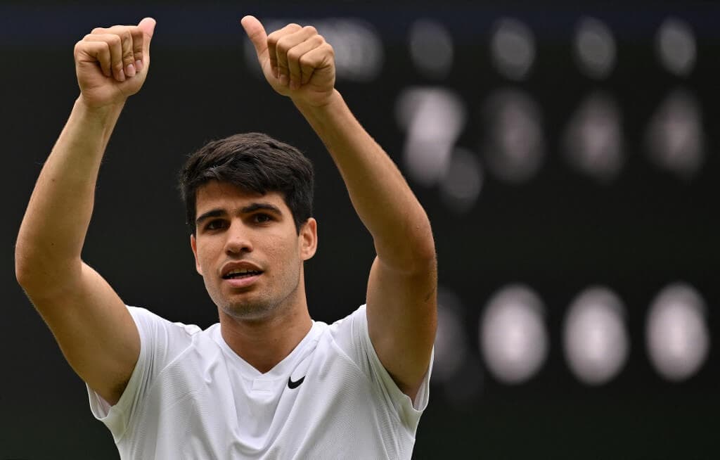 Klart för superfinal i Wimbledon - Djokovic mot Alcaraz