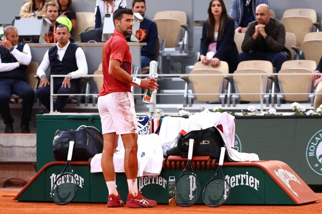 Många märkliga matcher i Franska öppna