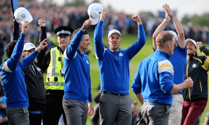 Utslag för Ryder cup 2016