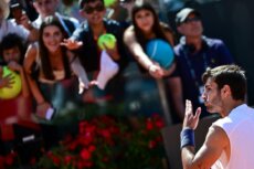 Inför onsdagens kvartsfinaler i Rom masters i tennis