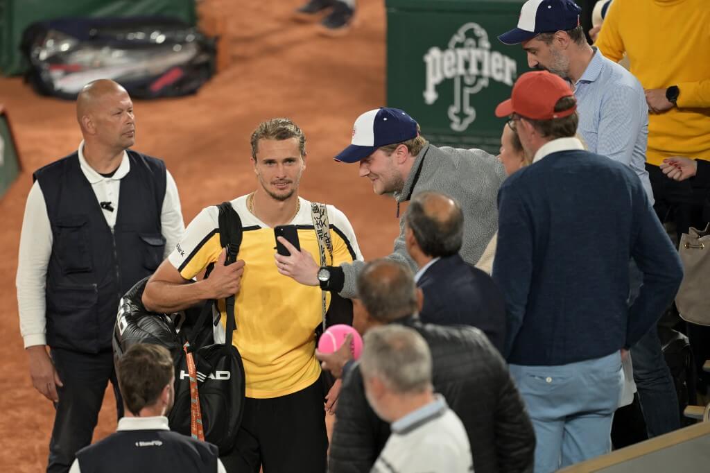 Zverev i Franska öppna